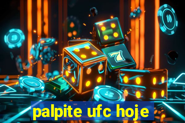 palpite ufc hoje